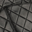 Chanel Vintage Classic Medium Double Flap Bag in Quilted Black Lambskin with 24-karat Gold-Plated Hardware