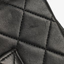 Chanel Vintage Classic Medium Double Flap Bag in Quilted Black Lambskin with 24-karat Gold-Plated Hardware
