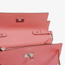 Hermès Kelly To Go Wallet In Rose Confetti Epsom Leather With Palladium Hardware