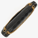 Chanel Vintage Classic Medium Double Flap Bag in Quilted Black Lambskin with 24-karat Gold-Plated Hardware