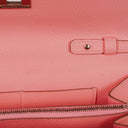 Hermès Kelly To Go Wallet In Rose Confetti Epsom Leather With Palladium Hardware