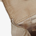 Chanel Beige East West Travel Line Chocolate Bar Flap Bag