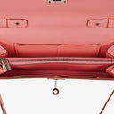 Hermès Kelly To Go Wallet In Rose Confetti Epsom Leather With Palladium Hardware