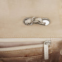 Chanel Beige East West Travel Line Chocolate Bar Flap Bag
