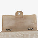 Chanel Beige East West Travel Line Chocolate Bar Flap Bag
