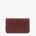 Chanel Classic Full Flap Bag Burgundy Quilted Lambskin