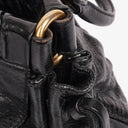Miu Miu Black Vitello Satchel Bag