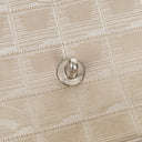 Chanel Beige East West Travel Line Chocolate Bar Flap Bag