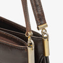 Christian Dior Burgundy Trotter Canvas Shoulder Bag