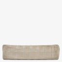 Chanel Beige East West Travel Line Chocolate Bar Flap Bag