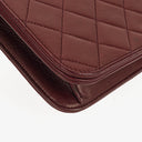 Chanel Classic Full Flap Bag Burgundy Quilted Lambskin