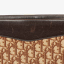 Christian Dior Burgundy Trotter Canvas Shoulder Bag