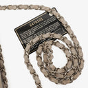 Chanel Beige East West Travel Line Chocolate Bar Flap Bag