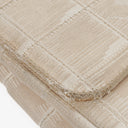 Chanel Beige East West Travel Line Chocolate Bar Flap Bag