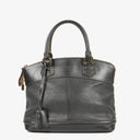 Louis Vuitton Lockit Suhali Gray Leather Bag