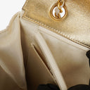 Chanel East West Travel Line Chocolate Bar Flap Bag