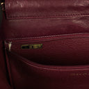 Chanel Classic Full Flap Bag Burgundy Quilted Lambskin