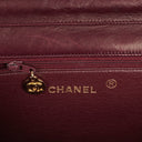 Chanel Classic Full Flap Bag Burgundy Quilted Lambskin