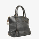 Louis Vuitton Lockit Suhali Gray Leather Bag