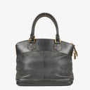 Louis Vuitton Lockit Suhali Gray Leather Bag