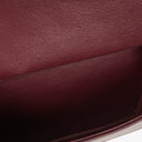 Chanel Classic Full Flap Bag Burgundy Quilted Lambskin