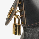 Louis Vuitton Lockit Suhali Gray Leather Bag