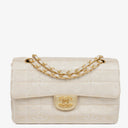 Chanel East West Travel Line Chocolate Bar Flap Bag