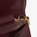 Chanel Classic Full Flap Bag Burgundy Quilted Lambskin