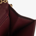 Chanel Classic Full Flap Bag Burgundy Quilted Lambskin