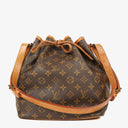 Louis Vuitton Petit Noe Monogram Canvas Shoulder Bag