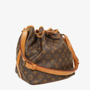 Louis Vuitton Petit Noe Monogram Canvas Shoulder Bag