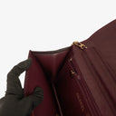 Chanel Classic Full Flap Bag Burgundy Quilted Lambskin