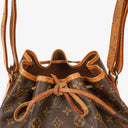 Louis Vuitton Petit Noe Monogram Canvas Shoulder Bag