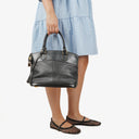 Louis Vuitton Lockit Suhali Gray Leather Bag