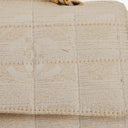 Chanel East West Travel Line Chocolate Bar Flap Bag