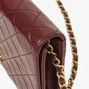 Chanel Classic Full Flap Bag Burgundy Quilted Lambskin