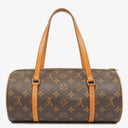 Louis Vuitton Papillon 30 Vintage Monogram Canvas Handbag With Mini Papillon Pochette