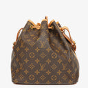 Louis Vuitton Petit Noe Monogram Canvas Shoulder Bag