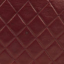 Chanel Classic Full Flap Bag Burgundy Quilted Lambskin