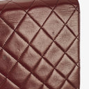Chanel Classic Full Flap Bag Burgundy Quilted Lambskin