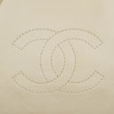 Chanel All Day Long Medium Chevron Quilted Leather Bowling Bag