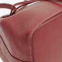 Cartier Must De Cartier Burgundy Leather Bag