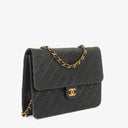 Chanel Classic Single Flap Bag Quilted Lambskin With 24K Gold-Plated Hardware