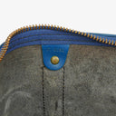 Louis Vuitton Keepall 50 Blue EPI Leather Travel Bag