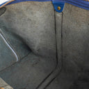 Louis Vuitton Keepall 50 Blue EPI Leather Travel Bag