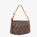 Louis Vuitton Pochette Accessoires Monogram Canvas Clutch Handbag
