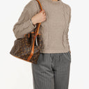 Louis Vuitton Petit Noe Monogram Canvas Shoulder Bag
