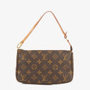 Louis Vuitton Pochette Accessoires Monogram Canvas Clutch Handbag