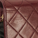Chanel Classic Full Flap Bag Burgundy Quilted Lambskin