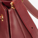 Cartier Must De Cartier Burgundy Leather Bag